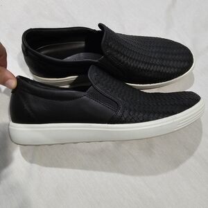 Ecco Black Slip-On